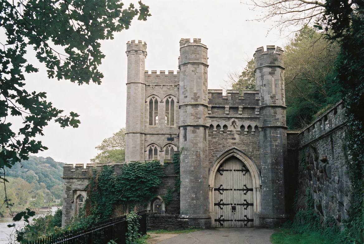 Castellated façade of Cork City Gaol.