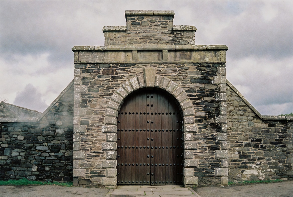 The original 1821 gatehouse of Limerick Prison.